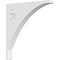 Ekena Millwork Turner Architectural Grade PVC Corbel, 1 7/8"W X 16"D X 16"H CORP01X16X16TU - alternate 1